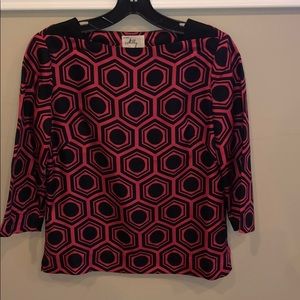 Milly women’s silk top, size 0